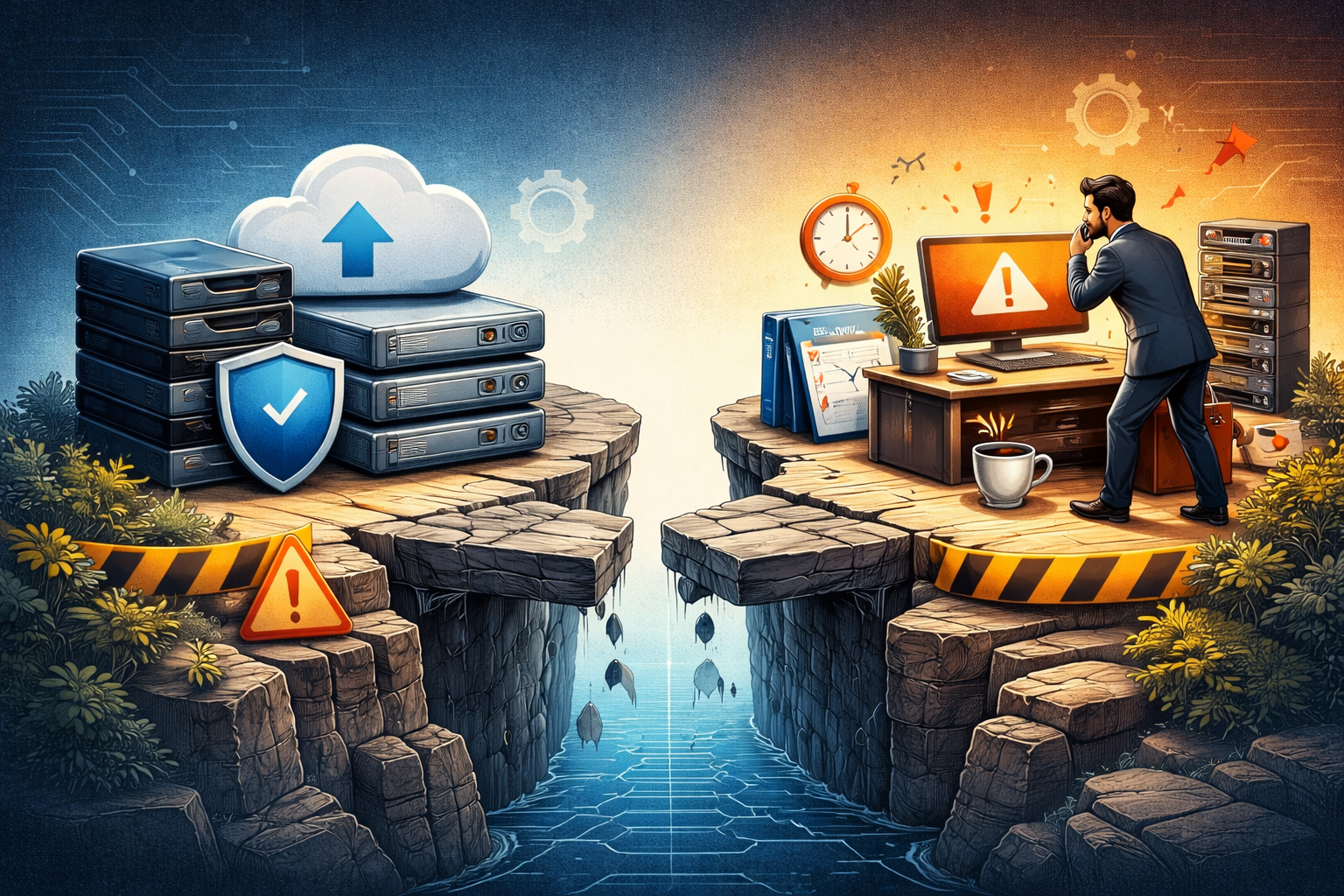 Why Backups Are Not the Same as Recovery for Small Businesses